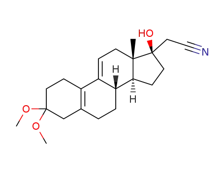 3,3-dimethoxy-17α-cyanomethyl-17β-hydroxy-estra-5(10),9(11)-diene