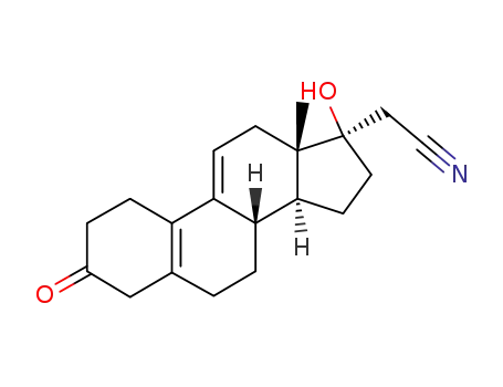 17α-Cyanomethyl-17β-hydroxy-estra-5(10),9(11)-dien-3-on